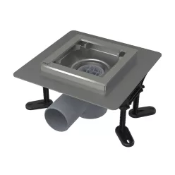 Padlóösszefolyó, AlcaPlast 130x130 mm APV130