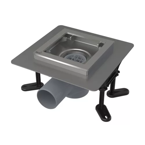 Padlóösszefolyó, AlcaPlast 130x130 mm APV130