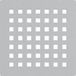 Padlóösszefolyó rács, AlcaPlast 102x102 mm MPV014
