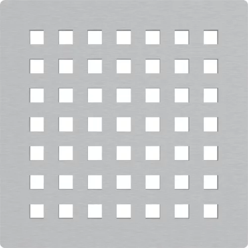 Padlóösszefolyó rács, AlcaPlast 102x102 mm MPV014