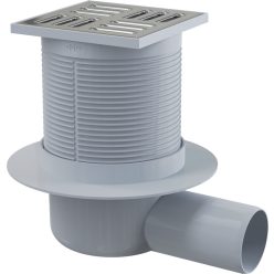 Padlóösszefolyó, AlcaPlast 105x105 mm APV1