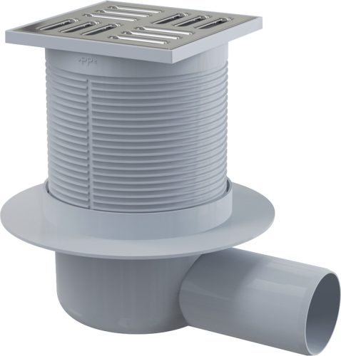 Padlóösszefolyó, AlcaPlast 105x105 mm APV1