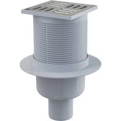 Padlóösszefolyó, AlcaPlast 105x105 mm APV2