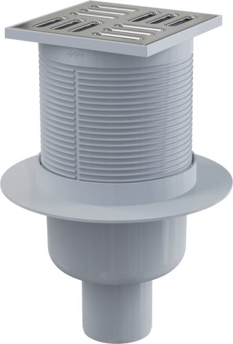 Padlóösszefolyó, AlcaPlast 105x105 mm APV2