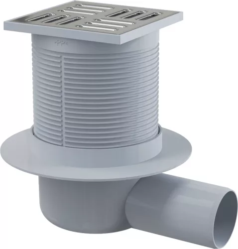 Padlóösszefolyó, AlcaPlast 105x105 mm APV31
