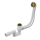 Le-és túlfolyó, AlcaPlast Automata kádszifon bronz A55ANTIC