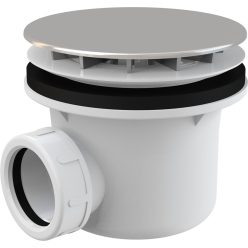 Zuhanytálca szifon, AlcaPlast króm A49CR