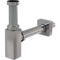 Mosdószifon, AlcaPlast Design fém A401