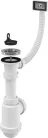 Mosogató szifon, AlcaPlast leeresztővel A444-DN50/40