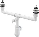 Mosogató szifon, AlcaPlast leeresztővel A449P-DN50/40