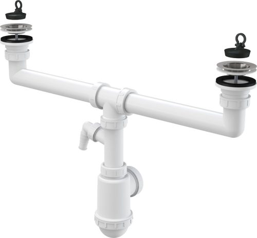 Mosogató szifon, AlcaPlast leeresztővel A449P-DN50/40