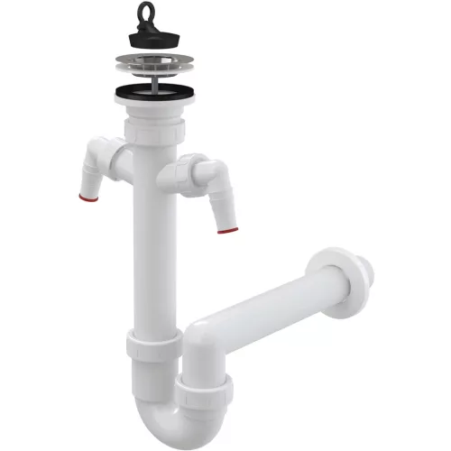 Mosogató szifon, AlcaPlast csőszifon A820-DN40