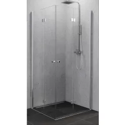   Zuhanykabin, Roltechnik New Trendy Superia króm harmonika ajtóval 80x80 K-0588