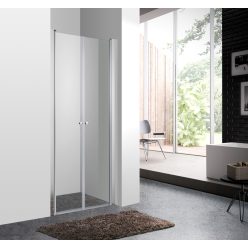 Zuhanyajtó, Aqualife HX-109T 2 ajtós 90x190 matt üveg