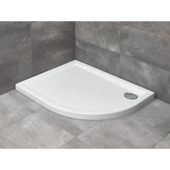   Zuhanytálca, Radaway Tasos E 100x80 jobbos akril zuhanytálca