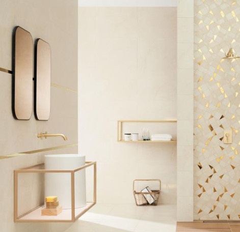 Listello, Tubadzin GOLD GLOSSY LIST. TUB-2X59 GG