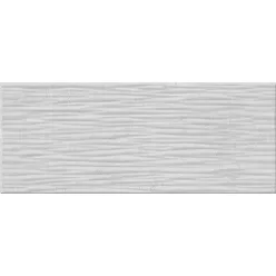   Csempe, Zalakerámia CONCRETO LIGHT GREY 3D WAVY 20X50 ZAL-ZBD53074