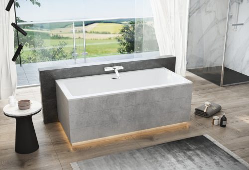 Kád, M-Acryl Sabina Pro Slim 170x75 + LÁB