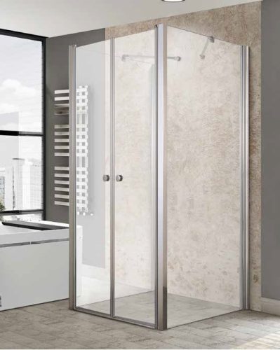 Zuhanykabin, Aqualife Vario3 matt üveggel 80x100x80