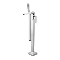   Kádtöltő csaptelep, Wellis Mamba Chrome szabadon álló kád csaptelep 84x23 cm ACS0321