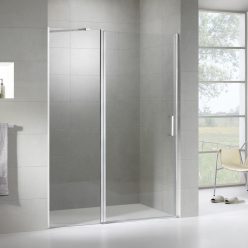   Zuhanyajtó, Wellis Pure 110 nyílóajtós zuhanyfal Easy Clean bevonattal WC00520