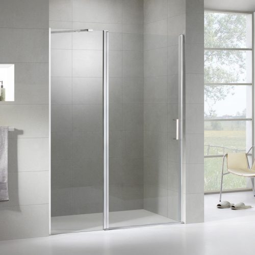 Zuhanyajtó, Wellis Pure 90 nyílóajtós zuhanyfal Easy Clean bevonattal WC00519