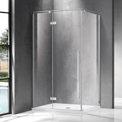   Zuhanykabin, Wellis Sorrento Plus 100 nyílóajtós zuhanykabin 100x100 Balos Easy Clean bevonattal