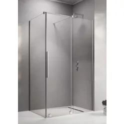   Zuhanykabin, Radaway Furo Króm KDJ 160x110 jobbos zuhanykabin