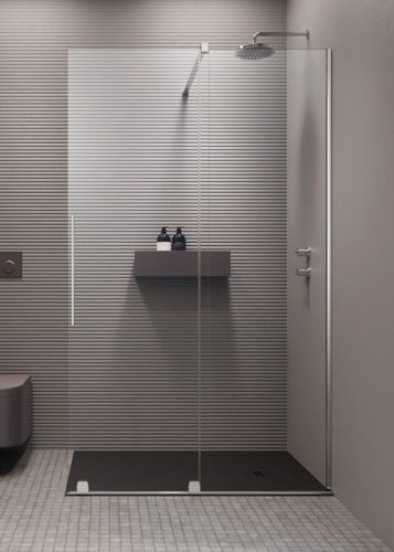 Walk-in, Radaway Furo Króm Walk-in 140 jobbos