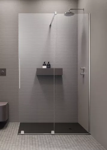 Walk-in, Radaway Furo Króm Walk-in 150 jobbos