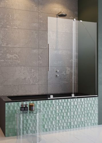 Kádparaván, Radaway Furo Króm PND II 100 kádparaván jobbos