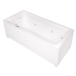   Hidromasszázs kád, Wellis WK00202 Huron 180 balos E-max hidromasszázs kád csaptelep nélkül