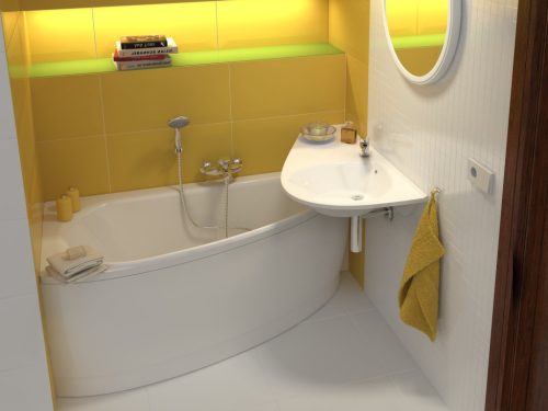 Előlap, Ravak Avocado előlap 'A' 150 bal akrilkádhoz (hófehér) CZT1000A00