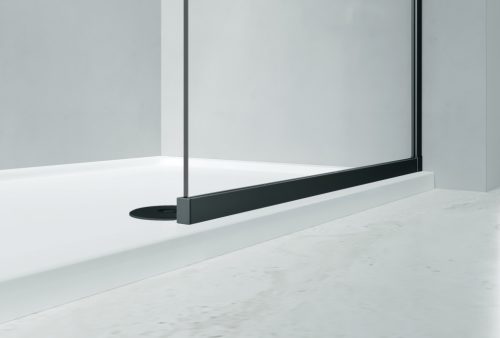 Walk-in, Aquatrend Walk-in W10-120 BLACK 120x200