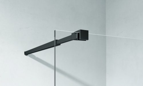 Walk-in, Aquatrend Walk-in W10-120 BLACK 120x200