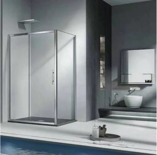 Zuhanykabin, Aquatrend Zuhanykabin Quick 332-129 BLACK 120x90