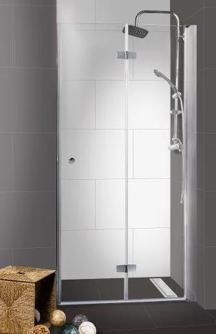 Zuhanyajtó, Sanotechnik SANOFLEX DUET csuklóajtó (M1291FR) jobbos