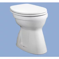   WC, Alföldi BÁZIS laposöblítésű alsó kifolyású 4037 E+
