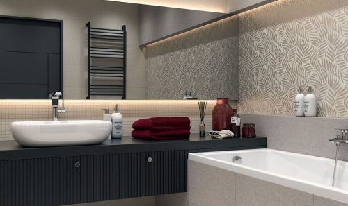 Dekorlap, Paradyz Classica Symetry Beige mozaika 29,8x29,8cm