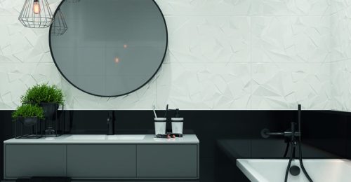 Csempe, Paradyz Classica Synergy Nero 30x60cm