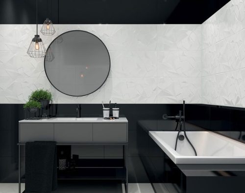 Csempe, Paradyz Classica Synergy Bianco Struktura B 30x60cm