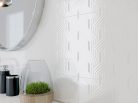 Dekorlap, Paradyz Classica Synergy Bianco inserto 30x60cm