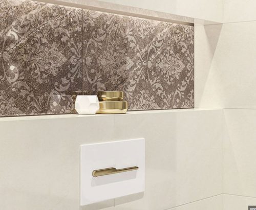 Csempe, Paradyz Classica Palazzo Crema 30x60cm