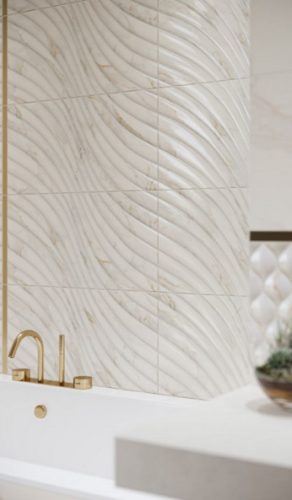 Csempe, Paradyz Classica Bliss Gold Struktura Polysk 30x60cm