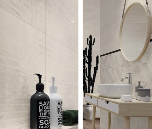 Csempe, Paradyz Classica Happiness Grey Struktura Mat dekor Mix 30x60cm