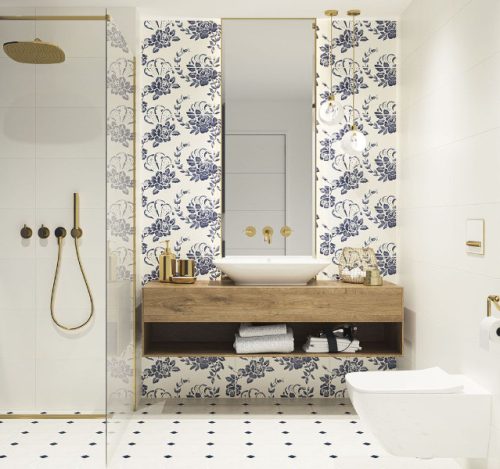 Csempe, Paradyz Classica Neve Bianco MAT 30x60cm