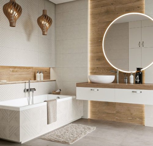 Csempe, Paradyz Classica Memories White Struktura Mat 30x60cm