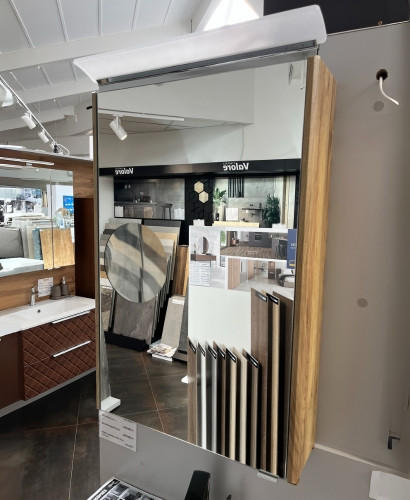 Fürdőszoba tükör, TBoss Mirror Box Cut 55 balra nyíló