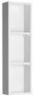 Fürdőszobabútor felső szekrény, Sapho AQUALINE ZOJA nyitott szekrény, 20x70x12cm, fehér 45463
