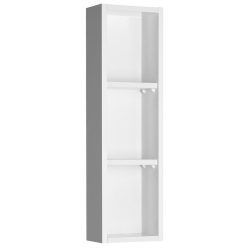   Fürdőszobabútor felső szekrény, Sapho AQUALINE ZOJA nyitott szekrény, 20x70x12cm, fehér 45463